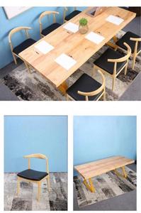 Solid Wood Dining <strong>Table</strong> <strong>Malaysia</strong> Imported Rubber Wood Dining Room Furniture - Product Image 4