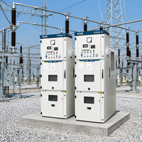 Tableau de distribution à isolation gazeuse ZHUOLI KYN61 40,5 kV, intérieur, VCB, distribution d'énergie métallique