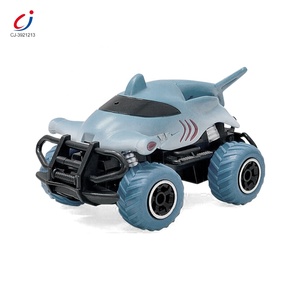 Chengji shantou-camión todoterreno teledirigido de 4 canales con <span class=keywords><strong>control</strong></span> <span class=keywords><strong>remoto</strong></span>, coche acrobático de tiburón para niños - Product Image 4
