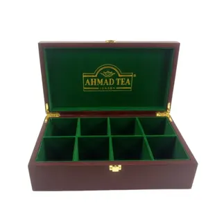 custom wood tea packaging box personalized tea gift box high quality tea box packaging