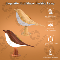 Creative Magpie aromathérapie led voiture lumière décorative chambre lit oiseau veilleuse charge tactile atmosphère lampe