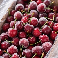 HACCP OEM merken fabrieks prijs pitloze groothandel IQF diepvries verse zoete kersen uit China voor desserts