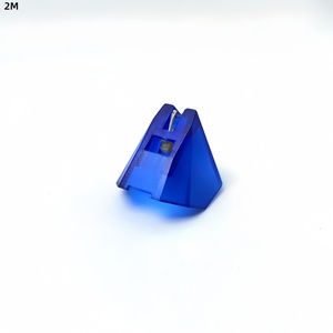 2M Azul Reemplazo Tocadiscos Stylus, Compatible para <span class=keywords><strong>Ortofon</strong></span> 2M Rojo y 2M Azul Cartuchos Semicónico Punta de Diamante Stylus 2M Azul - Product Image 1