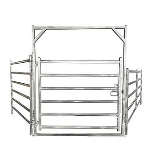 Hot Sale High-Galvanized Eco-Friendly Rot Proof Cattle/<b>Sheep</b> Panel Livestock Farm Gate with 3D Modelling Service - Product Image 1