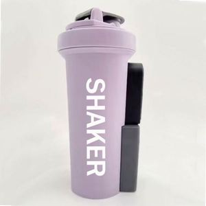 Bouteille de sport minimaliste personnalisable avec logo 2026, 700 ml/950 ml, en PP sans BPA, avec support pour téléphone - Product Image 1