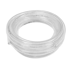 Tuyau transparent en PVC transparent flexible de 2 ''x 100 FT pour l'utilisation de l'eau