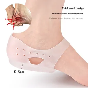 Sebs mềm hấp thụ sốc dày gót chân bao gồm dài Đứng gót chân bảo vệ với chiều cao tăng lót - Product Image 2