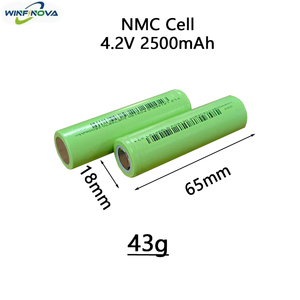 Winfinova INR21700-RS50 cấp liên tục sạc hiện tại <span class=keywords><strong>2C</strong></span> hình trụ di động 4.2V 2500mAh -20 ~ 60 Trọng <span class=keywords><strong>l</strong></span>ượng nhẹ CE Pin - Product Image 4