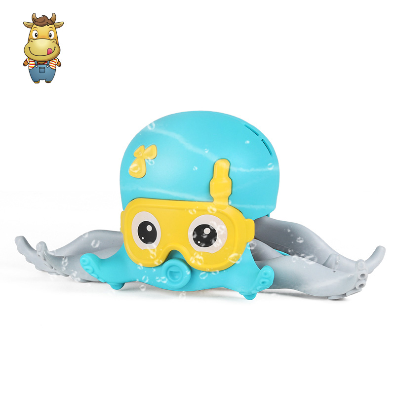 2021 Bathing Seal Toys Children Mini Creep Funny Kids Water Summer Swimming Pool Octopus Bad speelgoed dier Bath Toy Animal