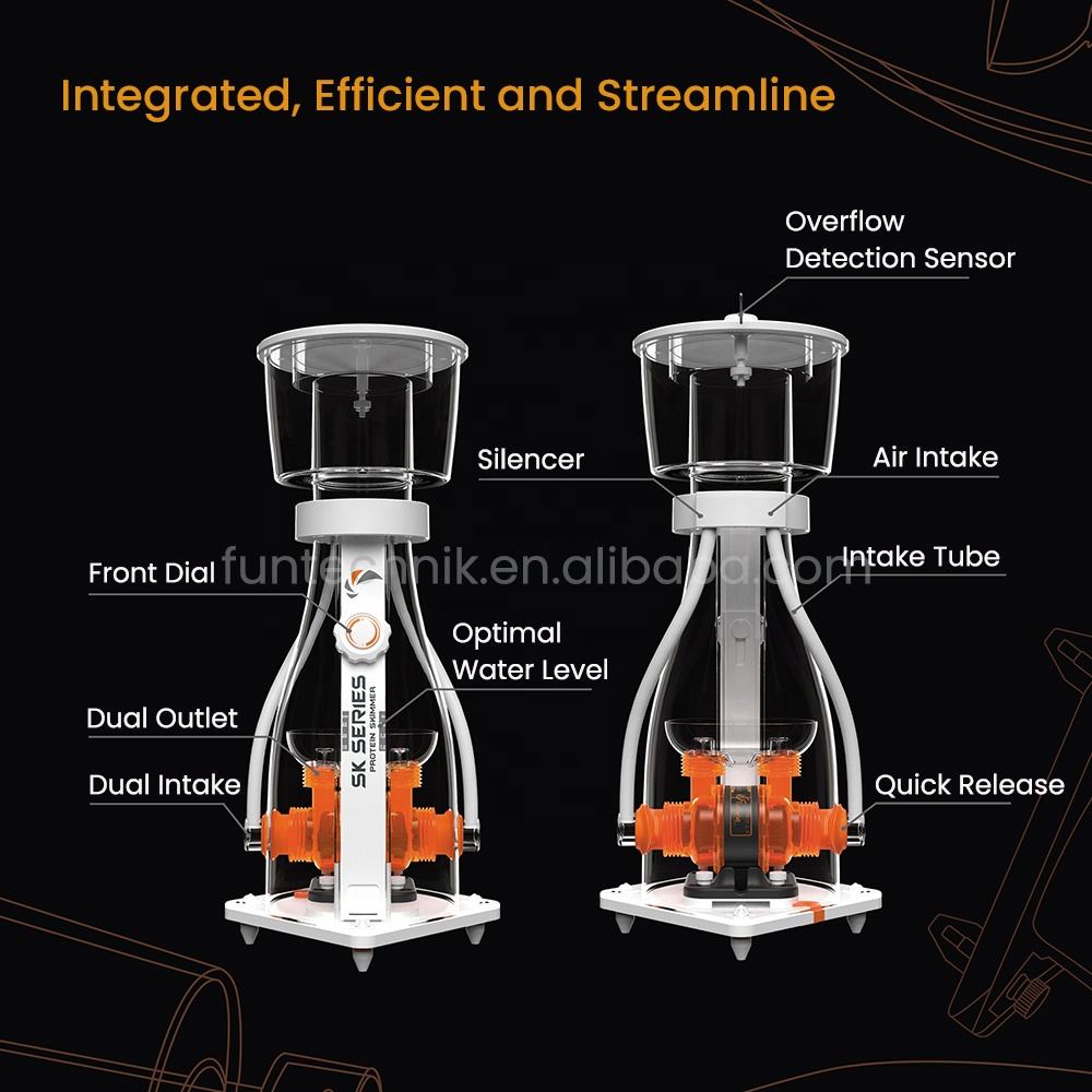 Maxspect MJ-SK200/SK400/SK800 Protein Skimmers for Marine Tanks