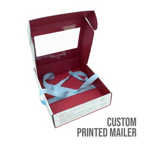 Bee Custom Foldable Flat <b>Shipping</b> Mailer <b>Box</b> for Subscription <b>Box</b> Service Small Business Owners Recycled Cardboard Packaging - Product Image 1