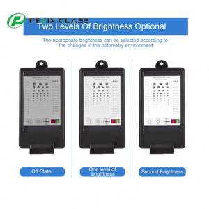 Tabla de Visión de Mano Pequeña, Equipo de Optometría Multifuncional con LED para Presbicia, Tabla de Prueba Visual para Instrumentos Ópticos - Product Image 5