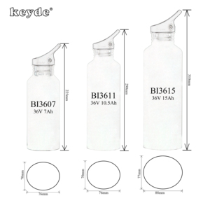 Keyde <strong>36v</strong> Electric Bicycle <strong>Battery</strong> Water Bottle Shape <strong>E</strong> <strong>Bike</strong> Hiding Lithium <strong>Battery</strong> - Product Image 2