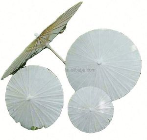 New Design Fairy Style Solid Color <b>Paper</b> Parasol with Bamboo Ribs Diameter 84cm for Wedding Home Decor & Custom Logo - Product Image 5