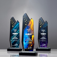Trophée en cristal de verre style sport, design bateau à voile, personnalisable, gravure laser, impression UV, pour la mode 2026