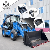 Kostenloser Versand Radlader FULCORE Optional Euro V/EPA Motor Schwerlast-Baumaschine für Straßeninstandhaltung Diesel-Lader