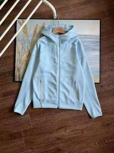 Alxin Automne Hommes Casual Loose Suit 100% Cotton Multi-Color Cross-Border Hook Printed Technique Hooded Collar Sportswear - Product Image 3