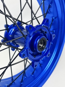 Vente en gros de roues Supermoto haute performance pour <span class=keywords><strong>YZ</strong></span> <span class=keywords><strong>125</strong></span> 250 YZF 250 450, ensemble de roues de moto en aluminium 7116 de haute qualité - Product Image 6