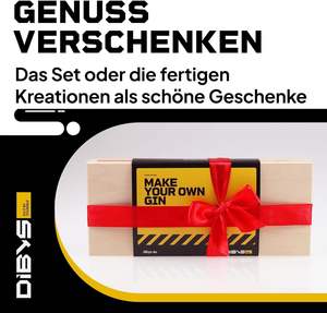 Set de Especias para Ginebra DIBYS Mini |   12 Especias Botánicas para Ginebra, 4 Tarjetas de Recetas, Contenedor de Condimentos, Elegante Caja de Madera |   Set de Regalo para Hombre y Mujer - Product Image 6