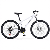 Vélo de route durable 24 vitesses Cadre en acier Fourche en acier Vélo Roues de 26 pouces Jante en alliage d'aluminium Frein à disque