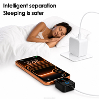 Nouveau chargeur intelligent à affichage numérique USB-C 140W, déconnexion à charge complète, surveillance en temps réel, déconnexion automatique, charge rapide