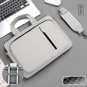 Maletín de Cuero Genuino para Portátil, Ligero, Impermeable, para Viajes de Negocios, Mochila de Hombro de 14 Pulgadas, Portátil, para Dinero y Documentos - Product Image 3