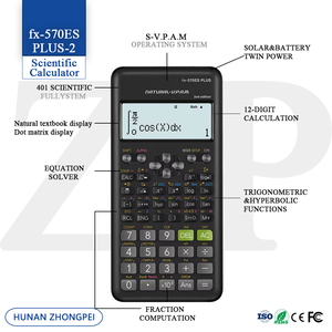 <span class=keywords><strong>Calculadora</strong></span> Científica Digital Fx-570ES PLUS-2 SKD PCB con 401 Funciones <span class=keywords><strong>para</strong></span> la Escuela y Oficina, Fabricación OEM/ODM - Product Image 4