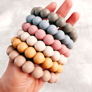Vente en gros de perles en silicone <span class=keywords><strong>anneau</strong></span> de <span class=keywords><strong>dentition</strong></span> avec poignée <span class=keywords><strong>anneau</strong></span> <span class=keywords><strong>molaire</strong></span> pour bébé <span class=keywords><strong>anneau</strong></span> de <span class=keywords><strong>dentition</strong></span> en silicone multicolore - Product Image 4