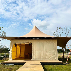 Tienda de Campaña de Lujo para Safari en <span class=keywords><strong>el</strong></span> Desierto con Estructura de Acero y Lona de PVDF Resistente a los Rayos UV para <span class=keywords><strong>Retiro</strong></span> Vacacional - Product Image 3