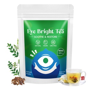 Eye Bright English Health Cold Brew Tea Steam Plant Sachets de thé triangulaires 5g*20 - Product Image 5
