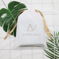 Sacs à cordon en velours, pochette en tissu imprimé or, sac en tissu, Logo personnalisé pour perruque de cheveux, offre spéciale