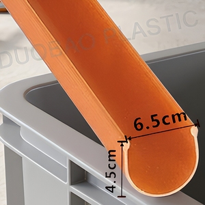 Nuevo Comedero para Pollos en Forma de U <span class=keywords><strong>Yuebao</strong></span> TR05, Sistema de Alimentación con Cadena de PVC, Larga Vida Útil - Product Image 4