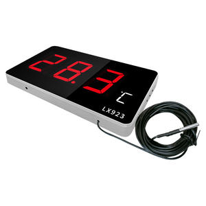 Dış prob ile duvar çevre termometre su geçirmez endüstriyel sıcaklık ölçer ForSauna Lab HVAC fabrika ve sera kullanımı - Product Image 4