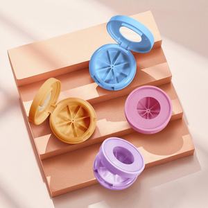 Boîtes de poudre de 0,5 once, emballage de poudre à marque privée, conteneur de blush, conteneur de poudre pressée vide - Product Image 1