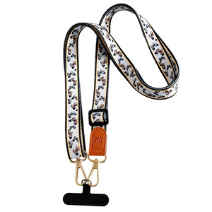 Cordon de téléphone antivol haut de gamme réglable avec sangle de 120 cm et motif rétro - Product Image 5