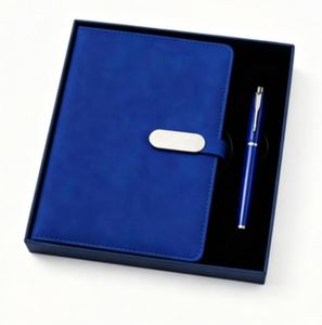 Carnet de notes A5 promotionnel 2026 avec stylo pour cadeau, agenda d'affaires personnalisé avec logo, bloc-notes et stylo en coffret cadeau - Product Image 4