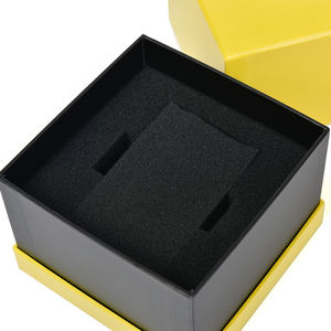 Caja de Embalaje de Cartón Rígido OEM de Fábrica, Caja de Papel con Barnizado Brillante y Recubrimiento UV, Caja de Regalo para Reloj con Logotipo Personalizado y Funda - Product Image 3