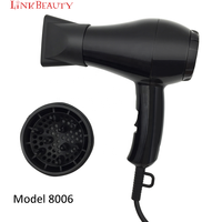 Sèche-cheveux portable mini puissant Link Beauty 1200W avec moteur AC et concentrateur, idéal pour l'extérieur, les camping-cars et les voyages, alimentation véhicule, garantie 1 an