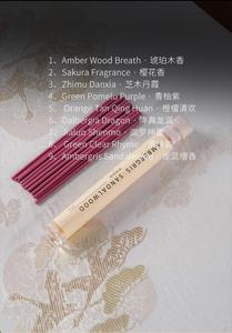 Varillas de Incienso Naturales No Tóxicas, Seguras <span class=keywords><strong>para</strong></span> Mujeres <span class=keywords><strong>Embarazadas</strong></span> y Bebés, 9 Aromas, Doble Tamaño, OEM - Product Image 2