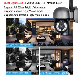 Cámara de Seguridad TUYA SMART LIFE 1080p para Exteriores, Visión Nocturna, Wifi, PTZ, Tipo Domo, Color Gris - Product Image 5