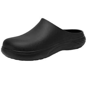 Zapatos de Chef Antideslizantes, Impermeables, Resistentes al Aceite, Unisex, para Trabajo y Hogar, Negros y Blancos, con Suela Inyectada - Product Image 1