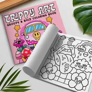 Libro da colorare personalizzato per bambini adulti e ragazzi con personaggi animali Super carini facile libro da colorare - Product Image 1