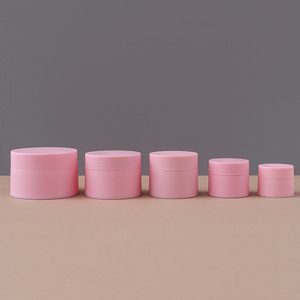 30g Rosa/plata/oro/Rosa oro cuerpo mantequilla envase cosmético doble pared plástico crema tarro con tapas - Product Image 3