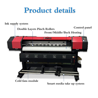 Imprimante à sublimation par lots 1,3/1,6/1,8 m avec une tête d'impression Dx11 pour la fabrication de vêtements de sport (football)