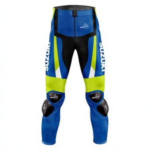 Pantalones de Motociclismo Aleix Espargaro Ruzuki MotoCp, Transpirables, de Cuero Personalizado para Hombre, con Certificación CE - Product Image 1