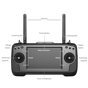 SIYI MK32 Enterprise Handheld Ground Station Controller Installations For The <b>Remote</b> <b>Control</b> Of Industrial Operations - Product Image 6