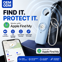 Allarme Personale Portatile per Autodifesa con Localizzatore, Sirena di Sicurezza 130dB, Portachiavi LED e Antifurto per Telefono