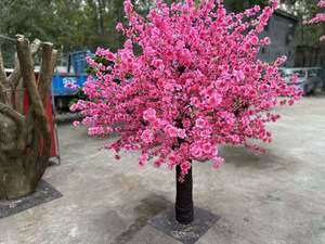 شجرة زهر الكرز الاصطناعي عالية الجودة مخصصة ، شجرة متمنيا ، منظر طبيعي داخلي لمركز التسوق - Product Image 4