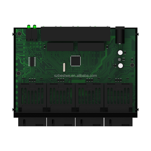<b>Mini</b> Type 4E4F Ethernet Fiber Switch 4RJ45 4SC Optical Media Converter 4SC for <b>CCTV</b> <b>Camera</b> - Product Image 6