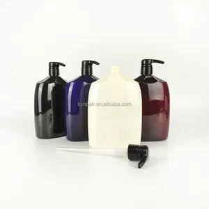 Lotion parfumée personnalisée de 1000 ml gel douche pour le corps PET avec estampage à chaud pour une peau hydratée et lisse